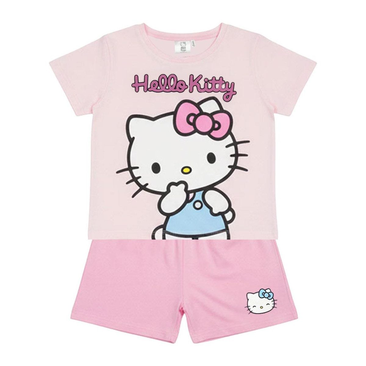 Hello Kitty Trainingsanzug - Kinder 2 Teilig Sweatshirt Hose Baumwolle (1-tlg)