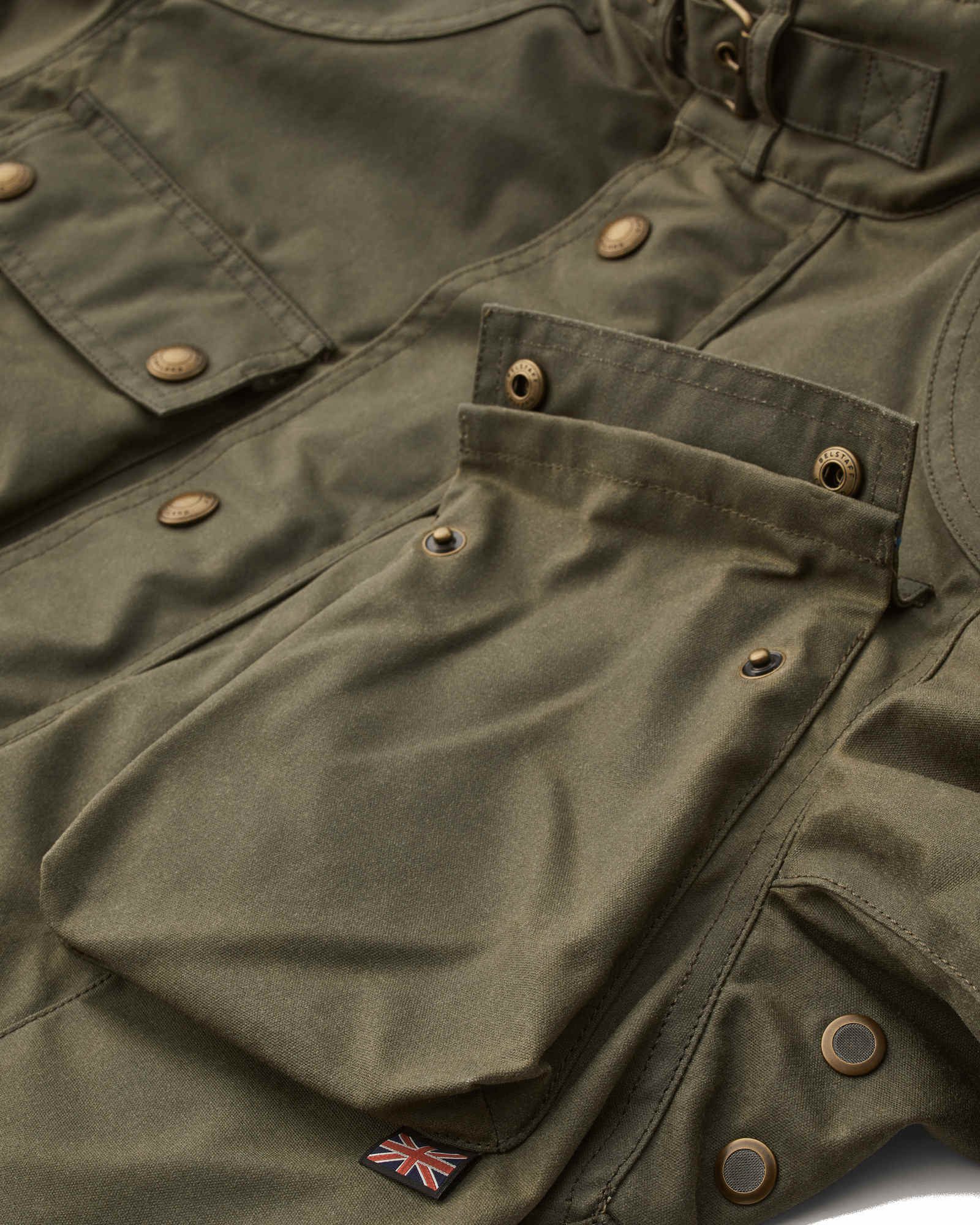 Belstaff Motorradjacke Trialmaster Motorrad Wachsjacke wasserdicht