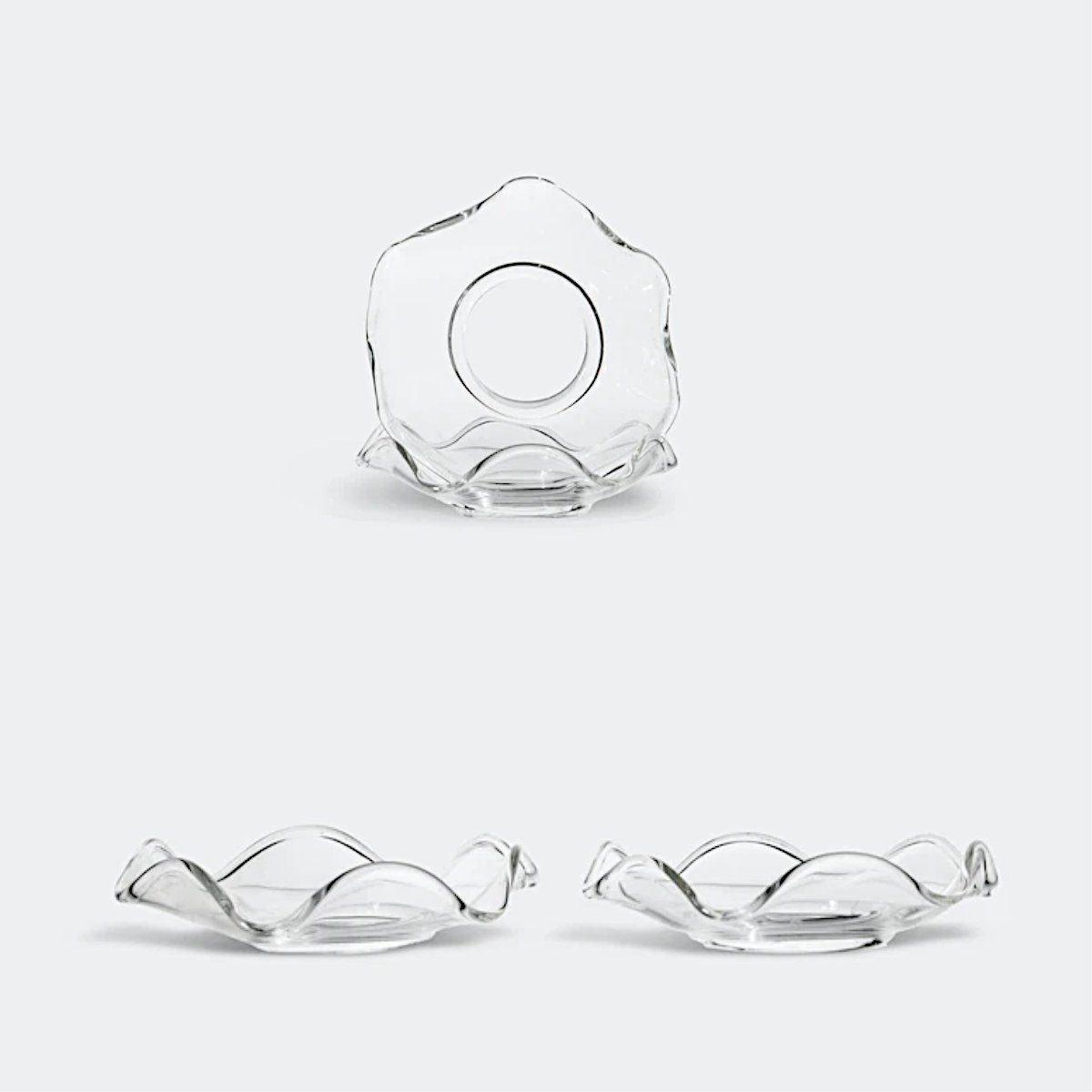 sagaform Kerzenhalter Kerzenmanschette 2er-Set VIVA, Für 2 Tisch-Stabkerzen günstig online kaufen