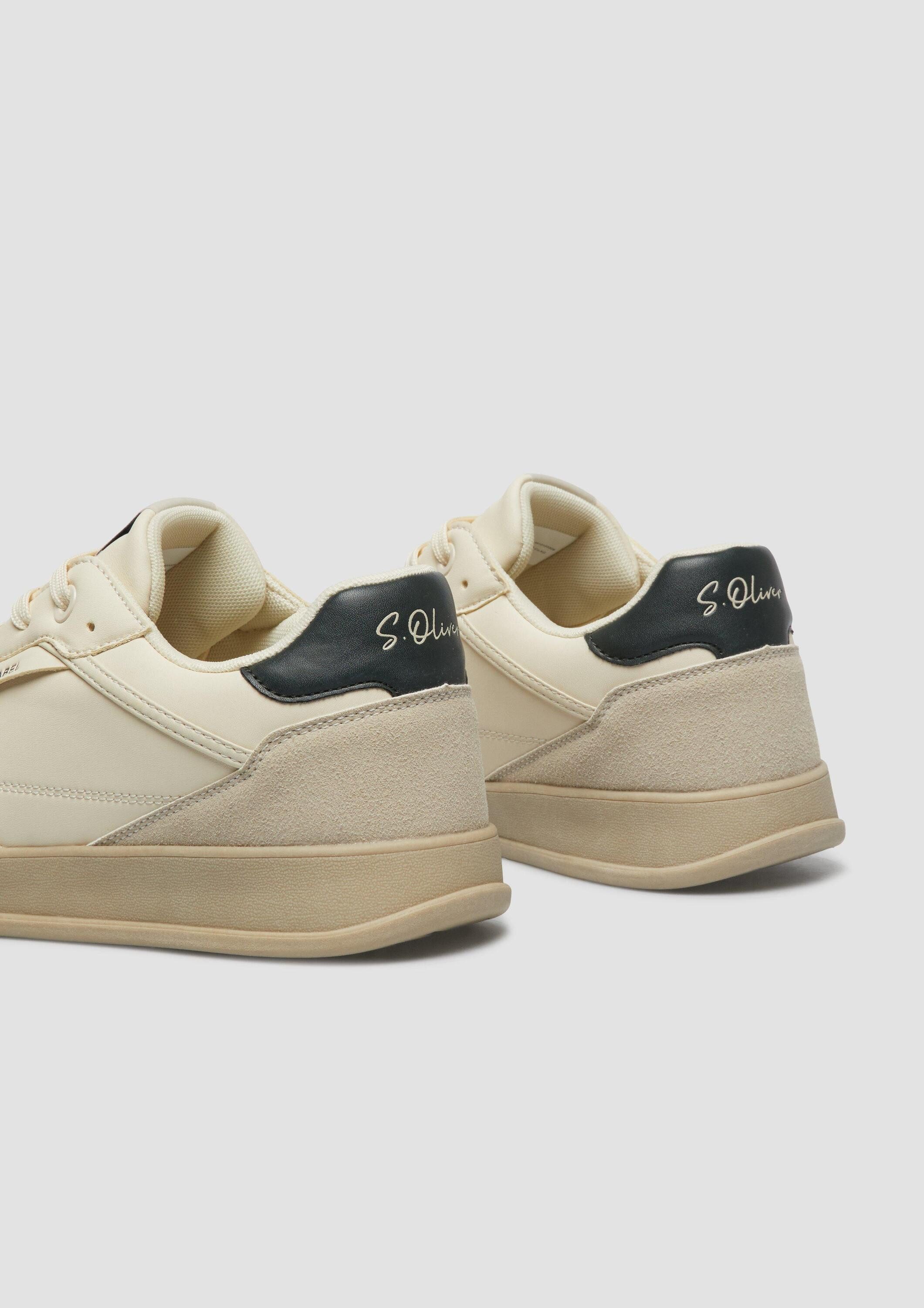 s.Oliver Sneakers Sneaker Sneaker in Leder-Optik
