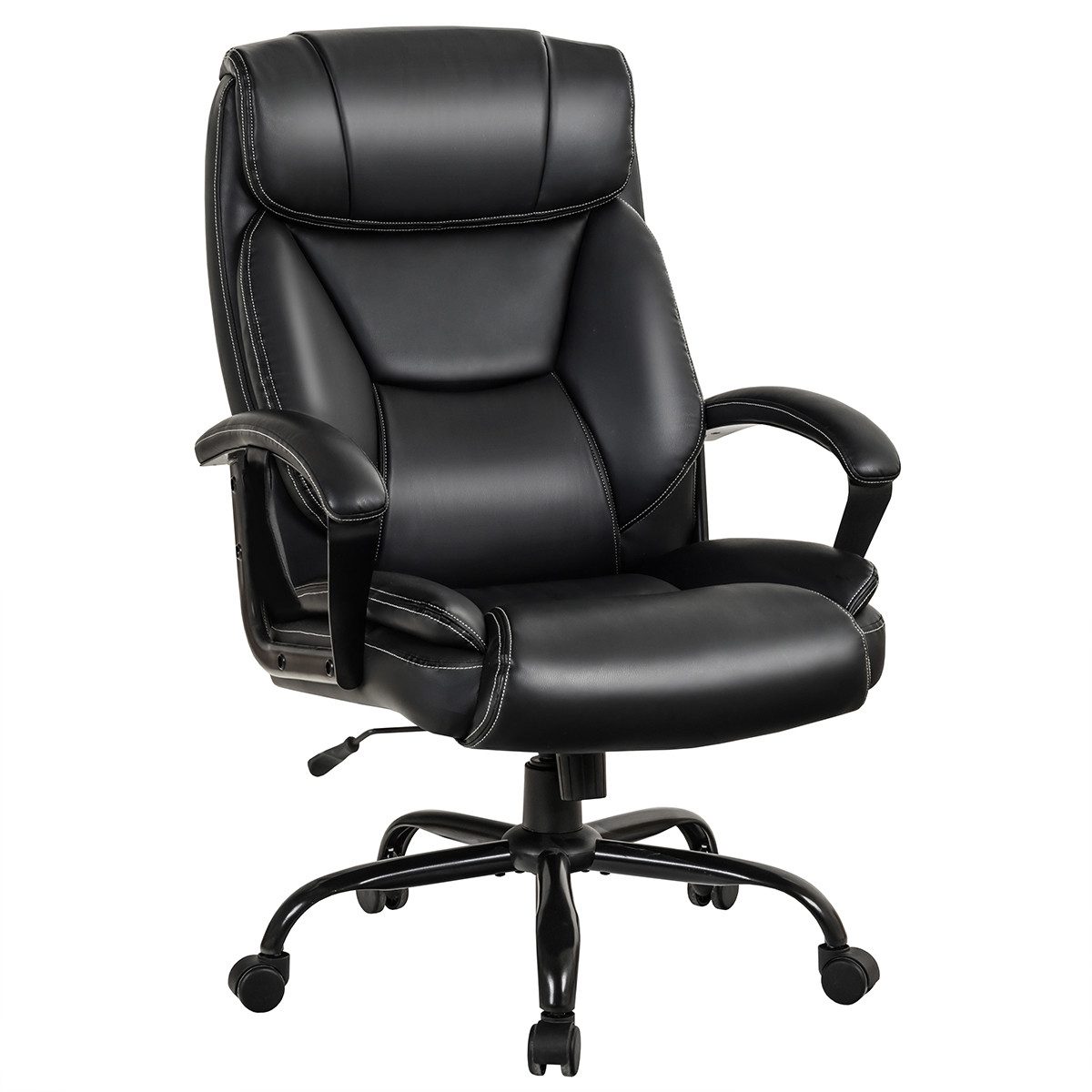 COSTWAY Chefsessel, höhenverstellbar, drehbar,mit Lehne,220kg günstig online kaufen
