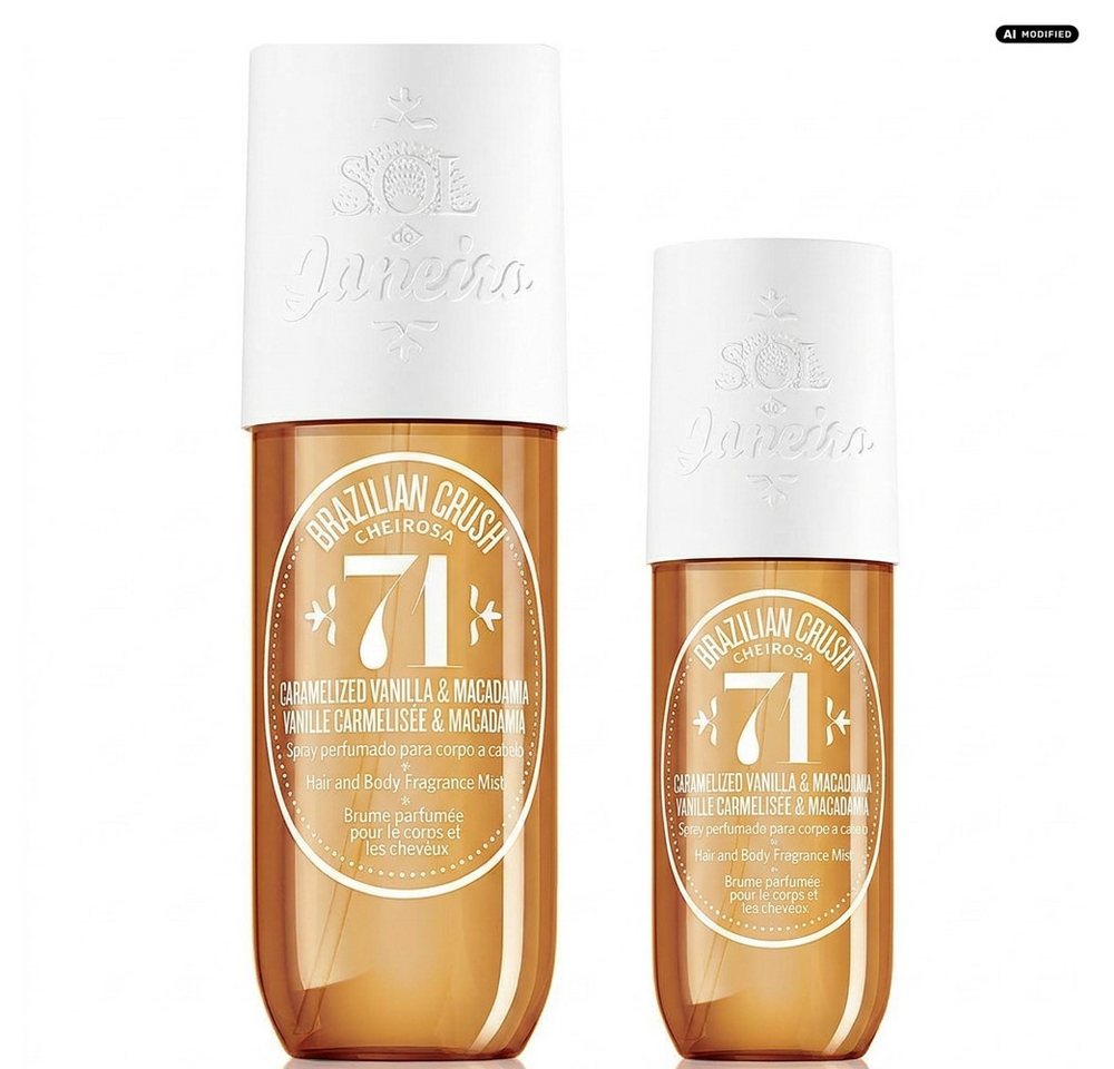 Sol de Janeiro Gesichts- und Körperspray Sol de Janeiro Cheirosa 71 Body Mist Duo, Cremig-süßes Duftduo für Körper und Haare