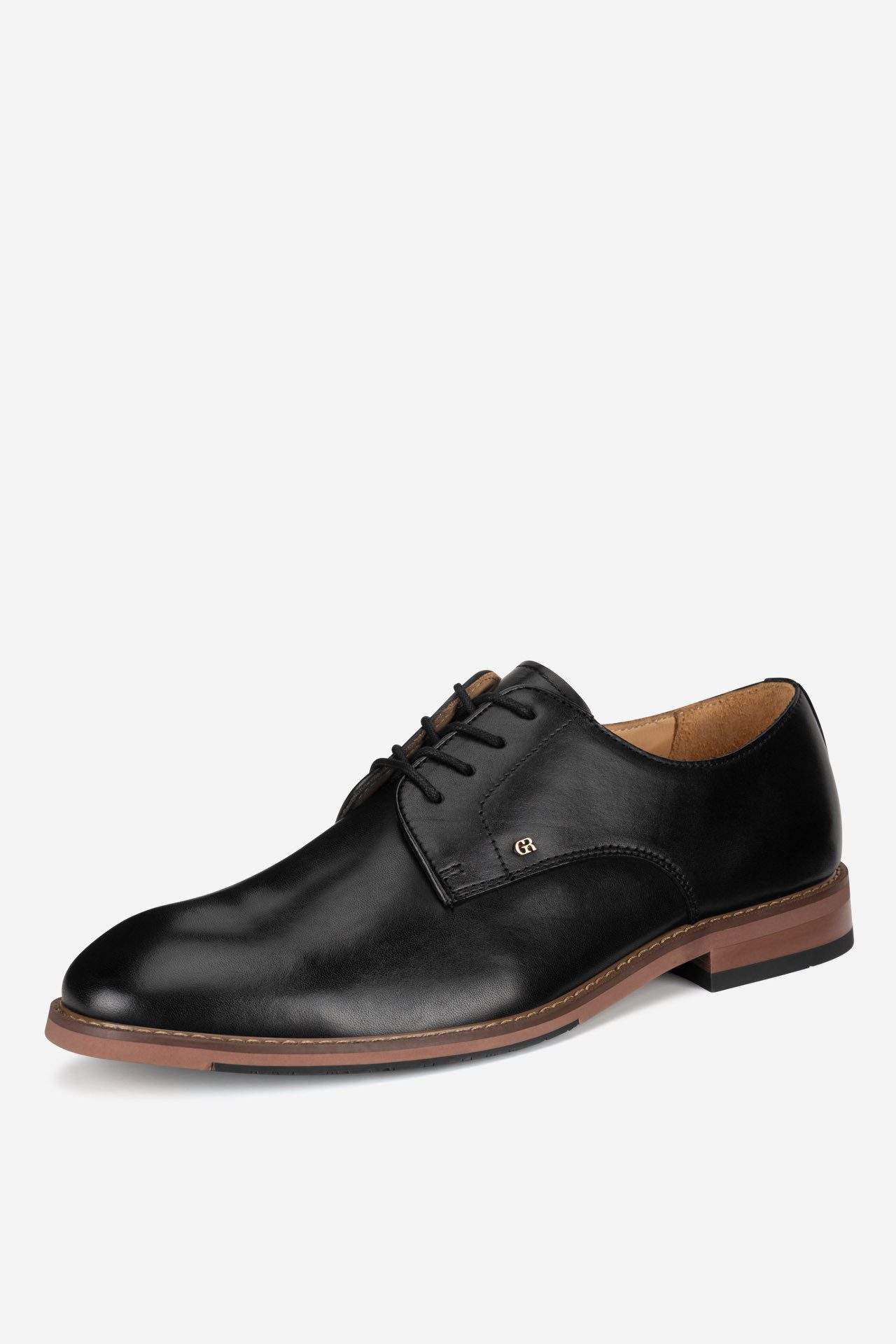 GINO ROSSI Gino Rossi DANTE2‑01 125AM – Herren-Schnürschuhe aus Leder Schwarz Schnürschuh Klassisch, elegant, weiches Innenmaterial