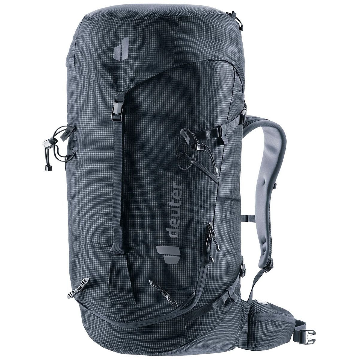 deuter Kletterrucksack Guide 44+6, Der Rucksack bietet hohe Funktionalität und Komfort für