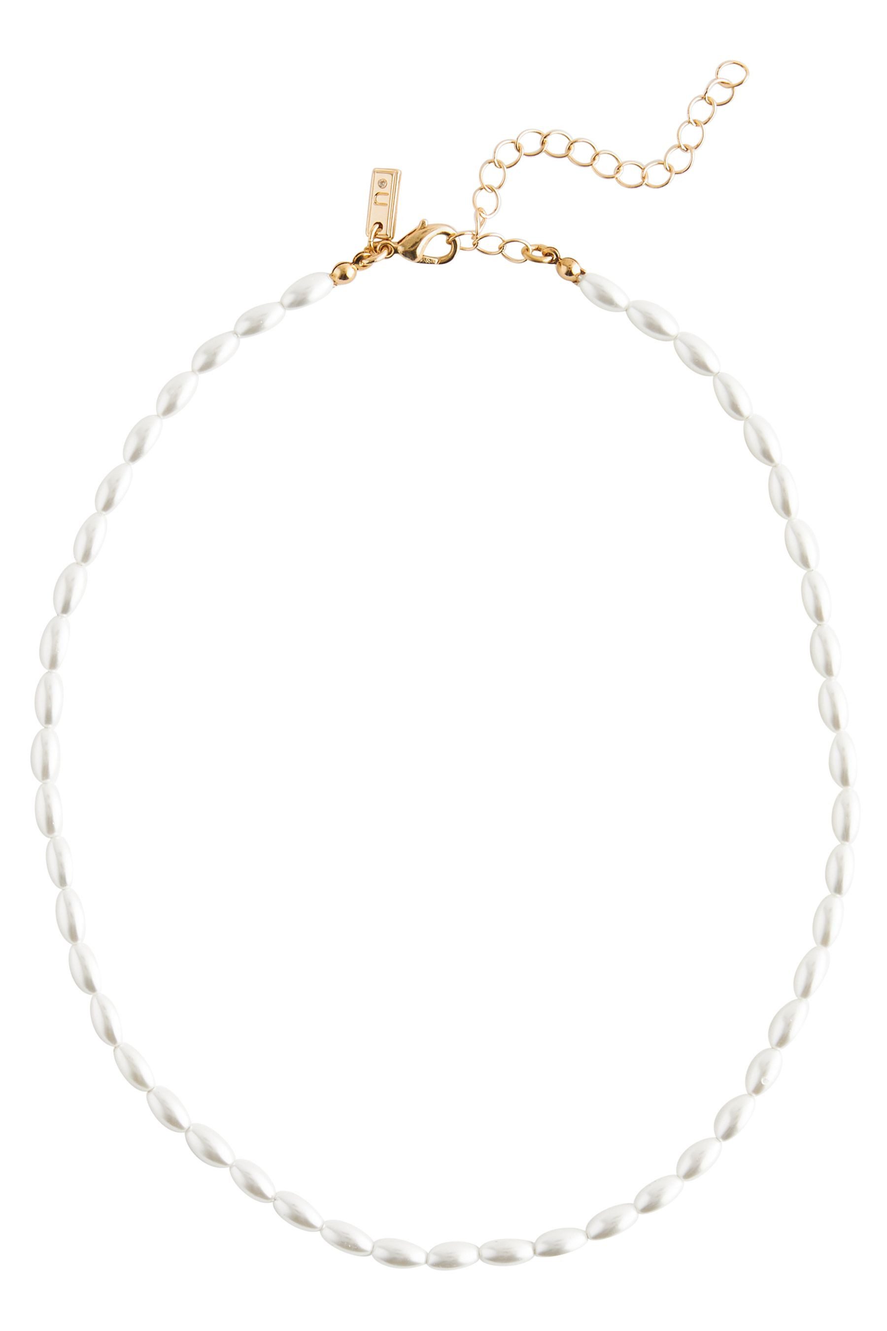 Next Perlenkette Kurze Halskette (1-tlg)