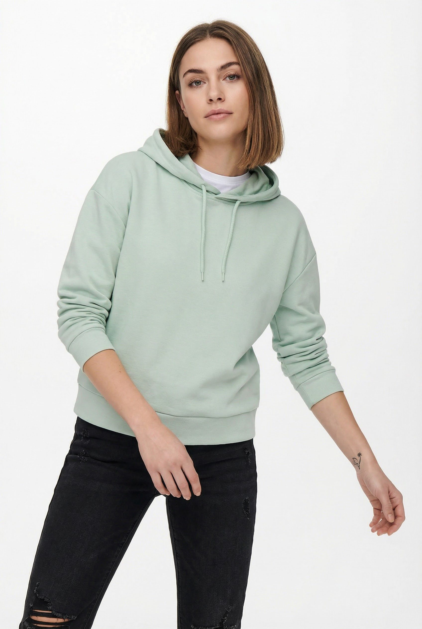 ONLY Play Kapuzensweatshirt ONPLOUNGE LS HOOD SWEAT - NOOS