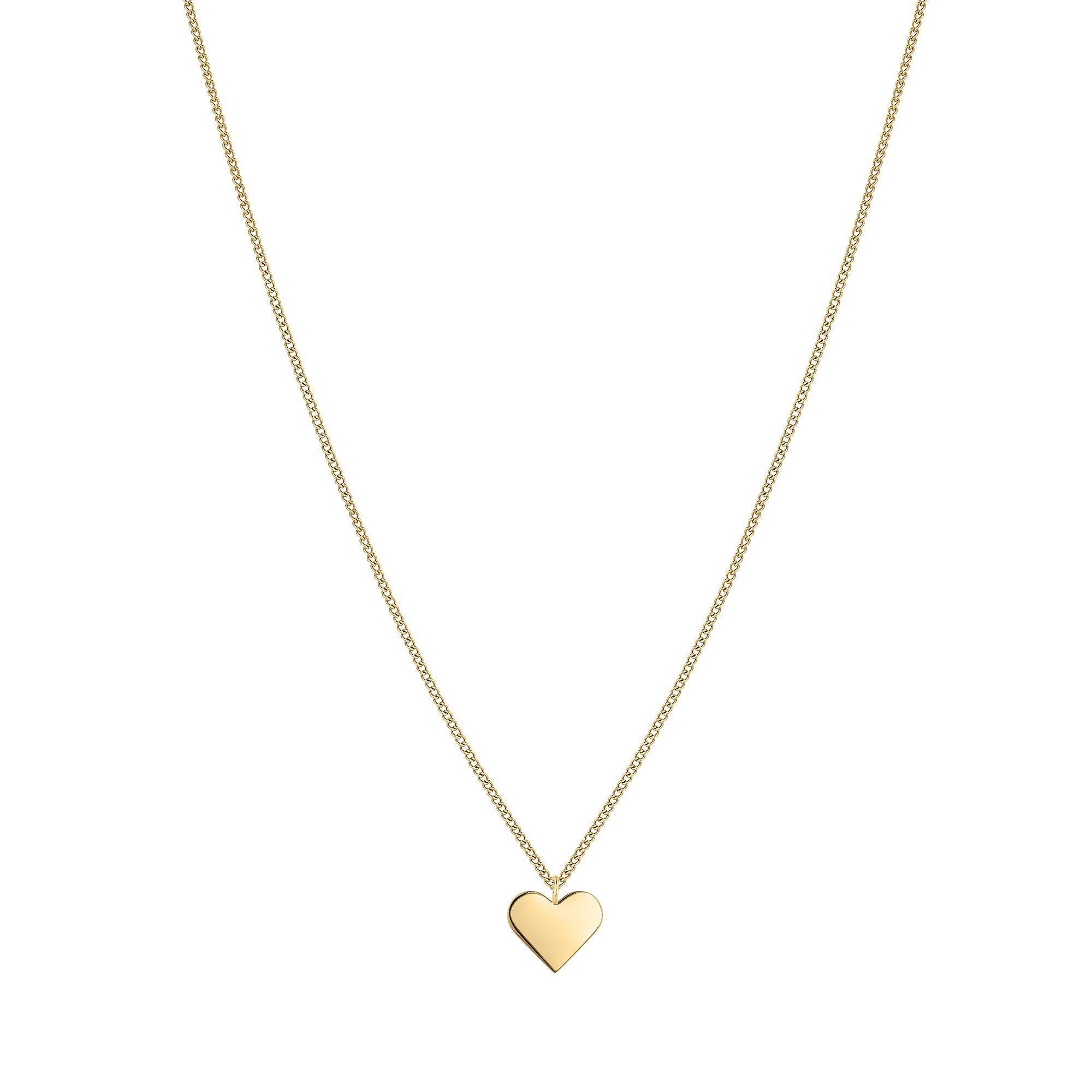 Kette mit Anhänger Heart Edelstahl