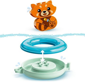LEGO® Konstruktionsspielsteine Badewannenspaß: Schwimmender Panda (10964), LEGO® DUPLO, (5 St), Badewannenspielzeug