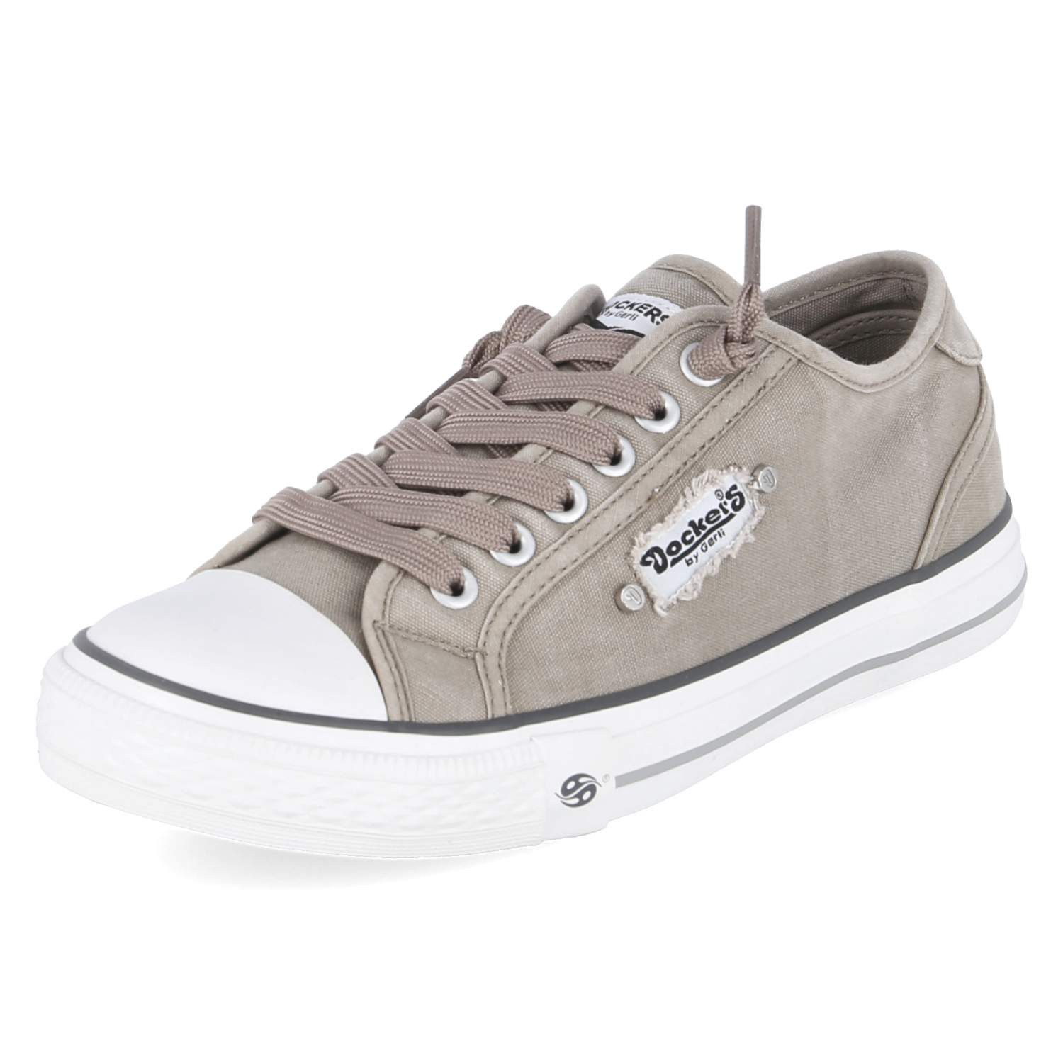 Dockers by Gerli Dockers By Gerli 42VE201790430 Damen Textil taupe Schnürsc günstig online kaufen