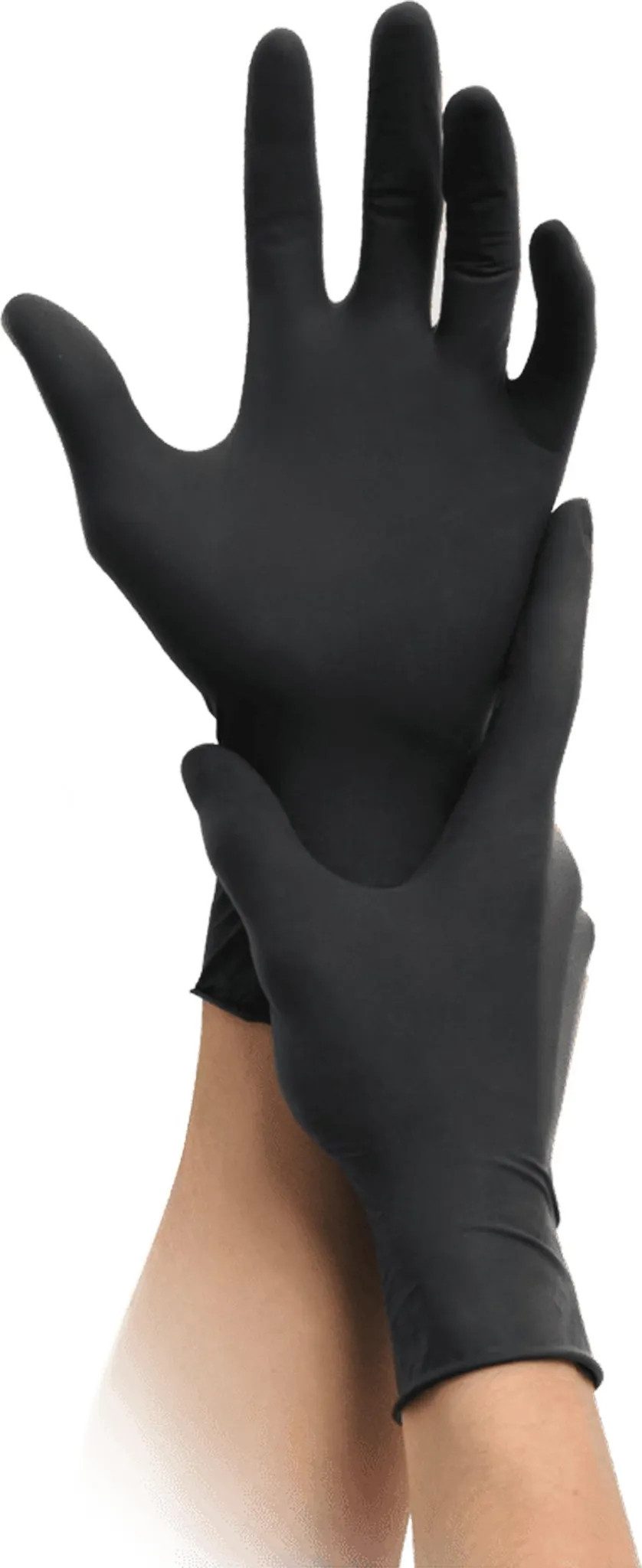 MaiMed Einweghandschuhe Black PF (1000-St) Einweghandschuhe, Nitril, PF