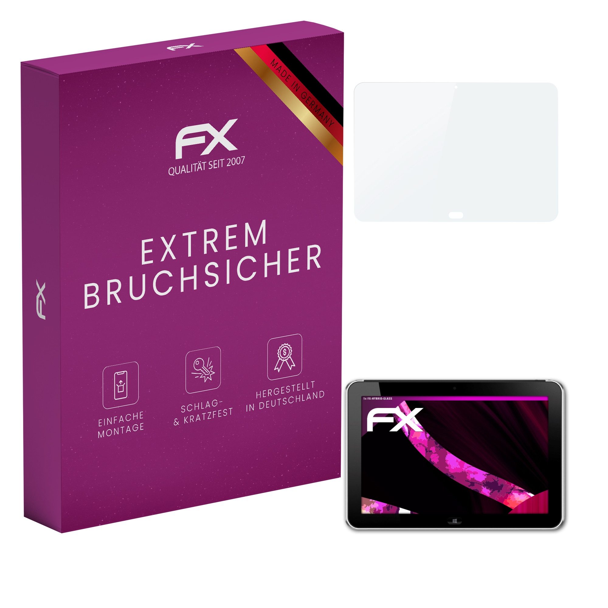 Schutzfolie Panzerglasfolie für HP Elitepad 900