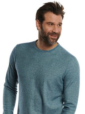 Engbers Rundhalspullover Pullover in zweifarbiger Optik
