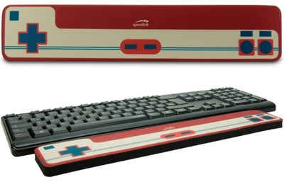 Speedlink Tastatur-Handballenauflage Speedlink Wrist Pad Retro Gamer Pad Handballenauflage Tastatur Keyboard Ergonomisch Auflage Gaming Gamerest für PC Notebook (1-St), Ergonomisch