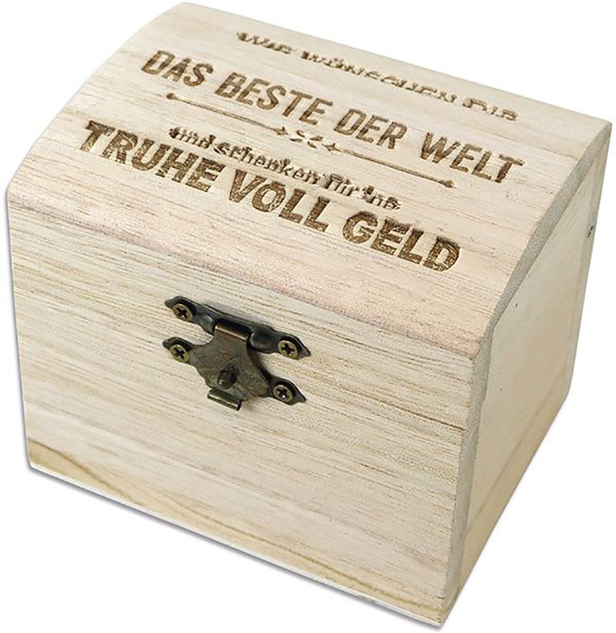 ᐅ HERGO Creation Schatzkiste Schatzkiste "Das Beste der Welt" aus Holz