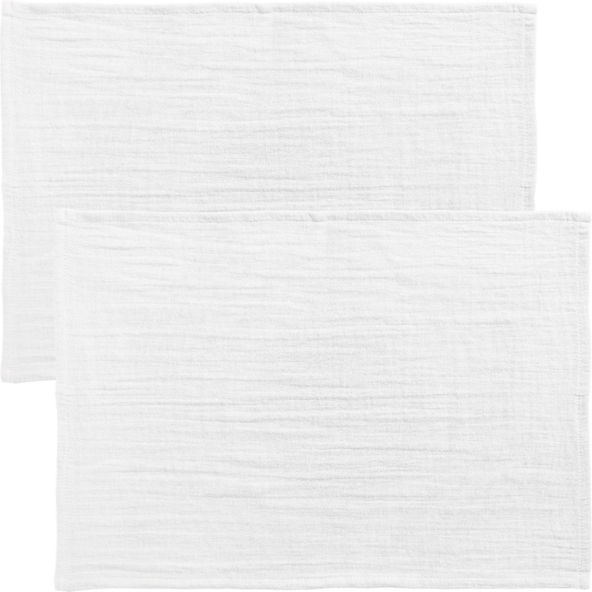 Erwin Müller Platzset Tischset "Arona" 2er-Pack, Musselin Uni