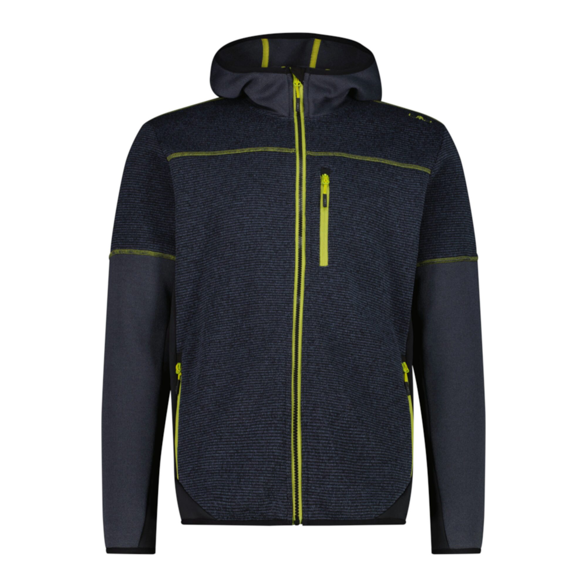 CMP Fleecejacke CMP Herren Fleecejacke Man Jacket Fix Hood 36H2437
