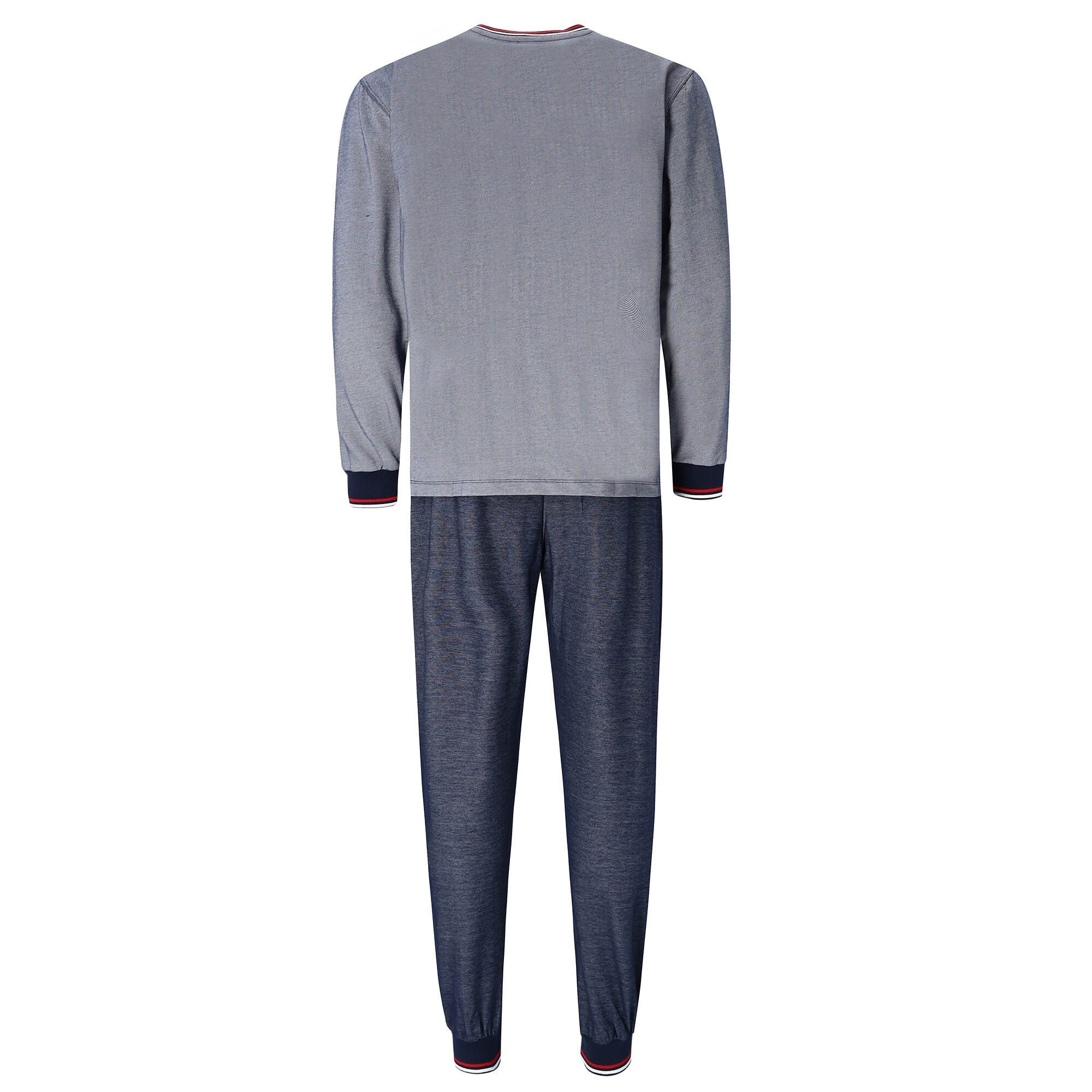 Herren lang Set - Hajo Klima-Light, Pyjama Schlafanzug