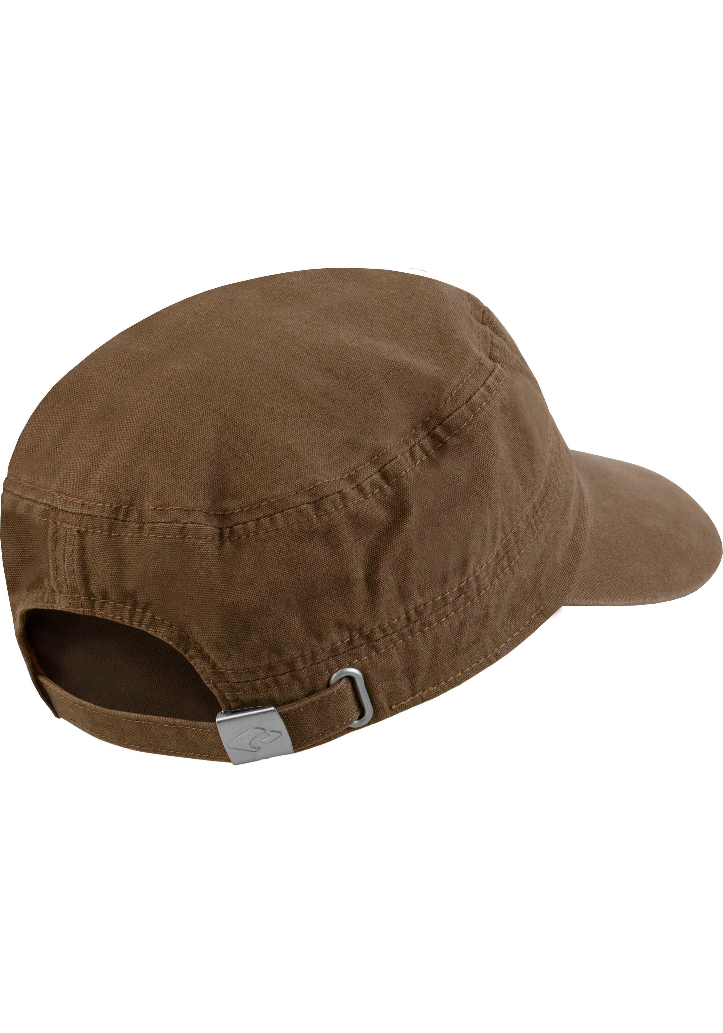 chillouts Army Cap Dublin Cap braun Mililtary-Style Hat im