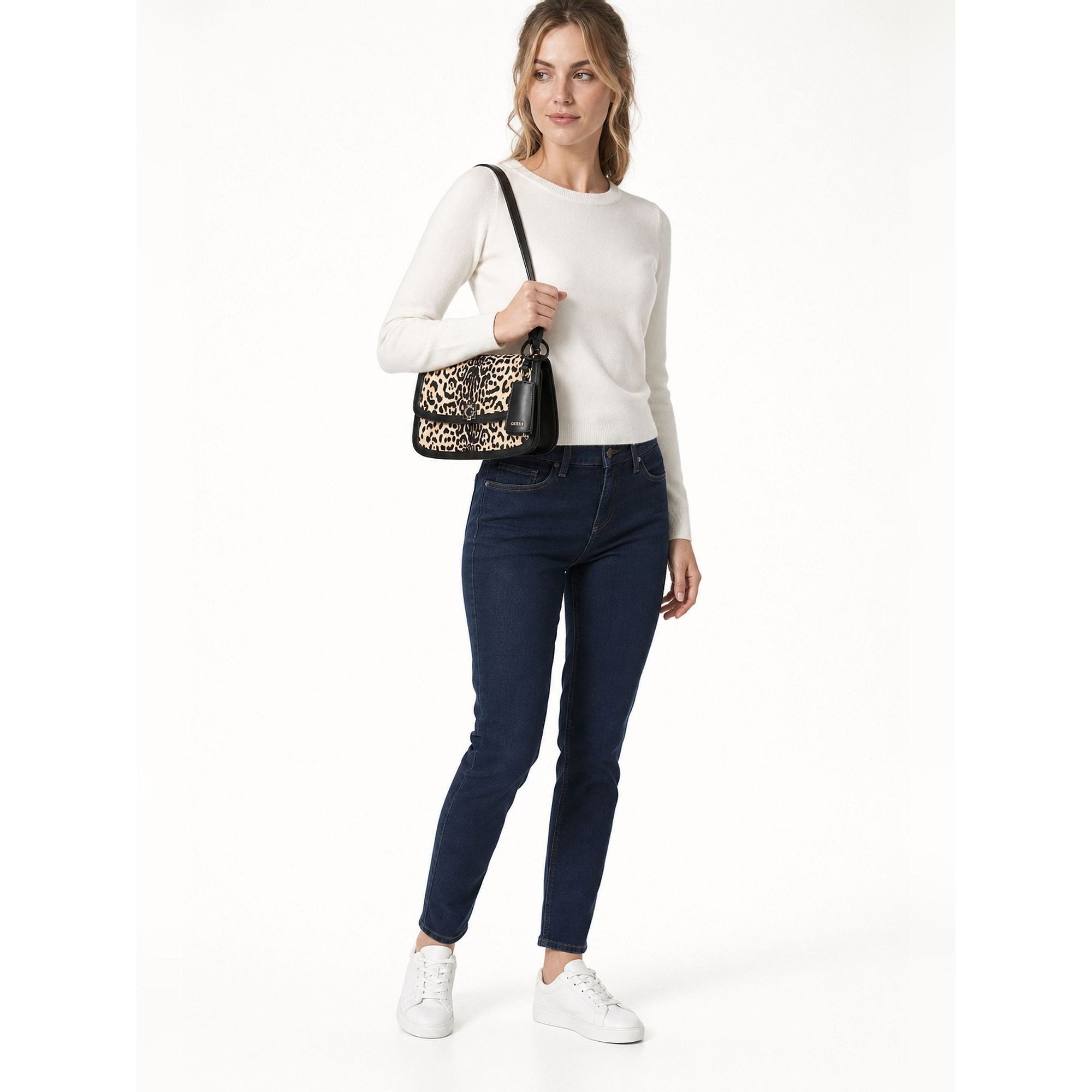 Guess Schultertasche Audrey, Polyethylen