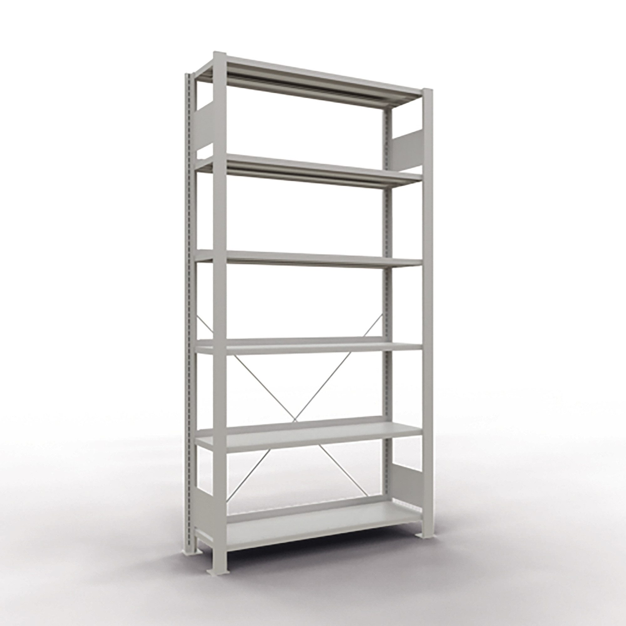Schulte Regal Regal MULTIplus85 36007 Grund 2.000x1.000x300mm AL lichtgrau