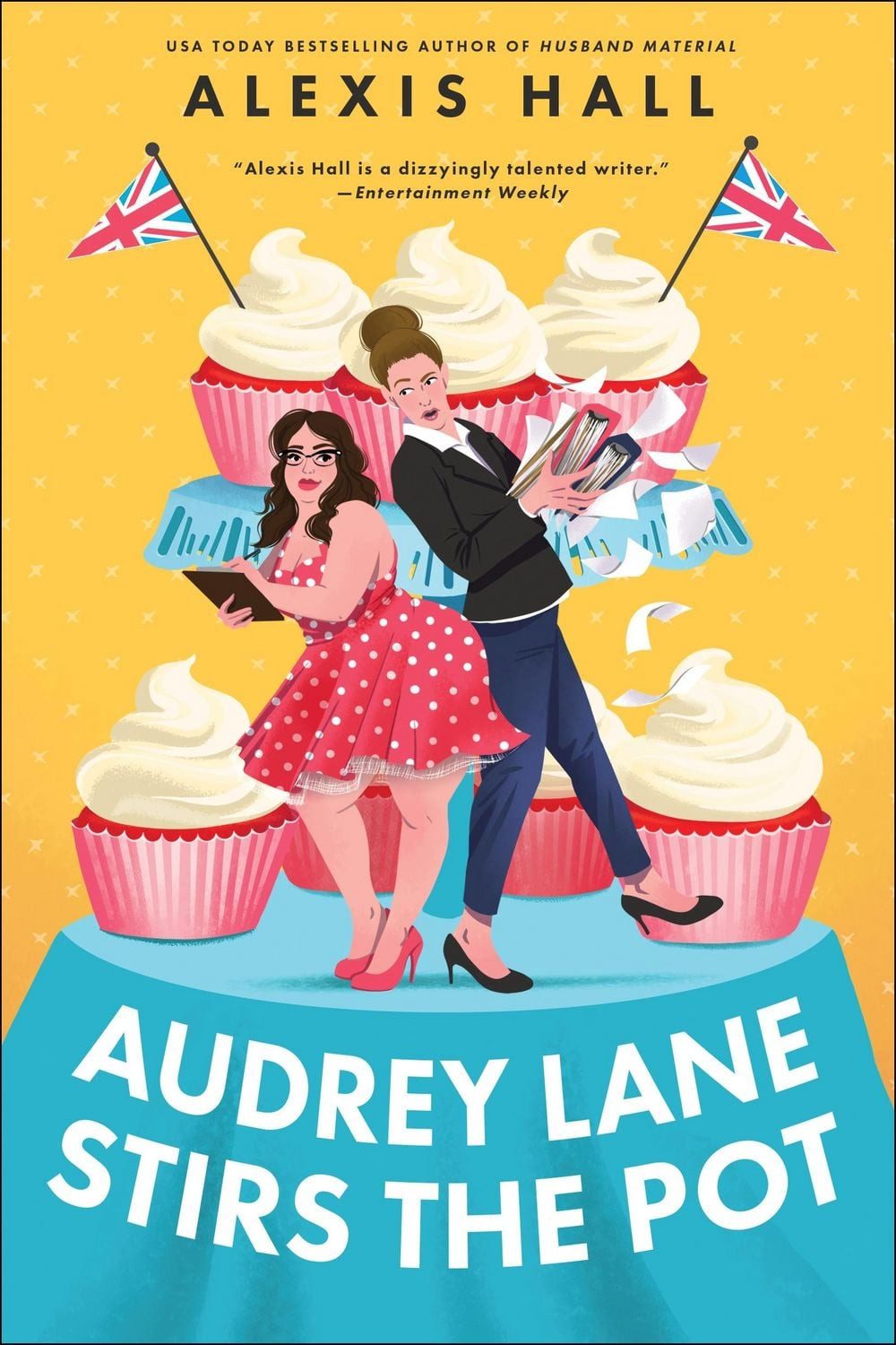 Audrey Lane Stirs the Pot / Alexis Hall, A Queer Grumpy x Sunshine Romance from the Author of Boyfriend Material (Winner Bakes All Book 3)