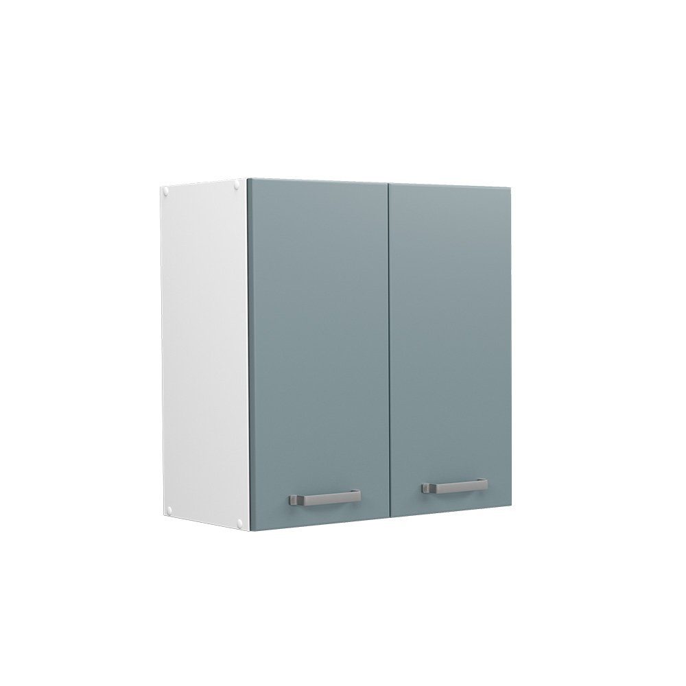 Vicco Hängeschrank R-Line, Blau-Grau/Weiß, 60 cm (1-St)