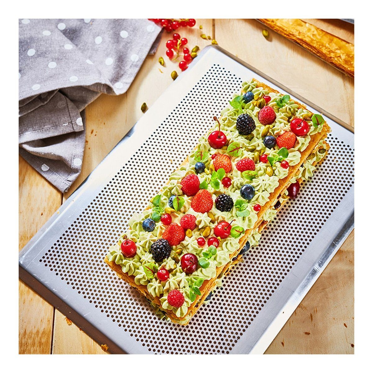 de Buyer Backblech Patisserie, Edelstahl, 40X30 cm