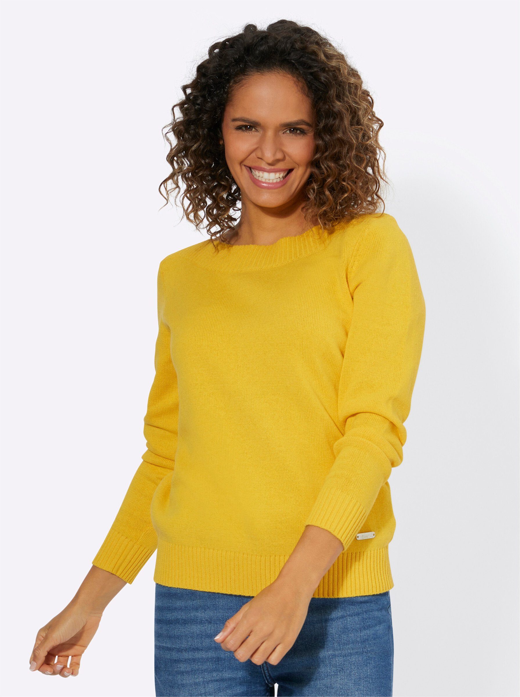 Strickpullover Langarm-Pullover