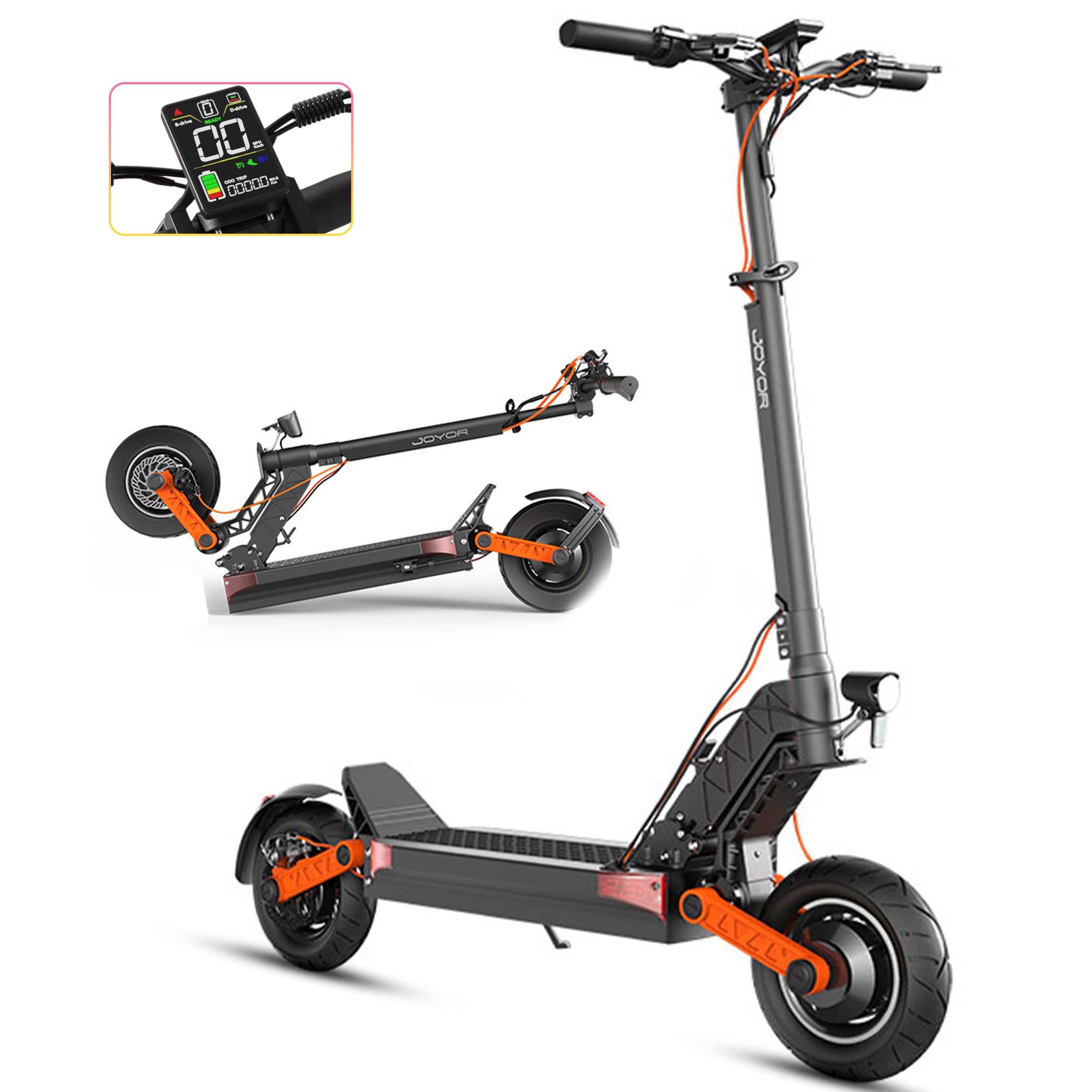 E-Scooter S5 mit Straßenzulassung – Offroad 10 Zoll, 500W Motor
