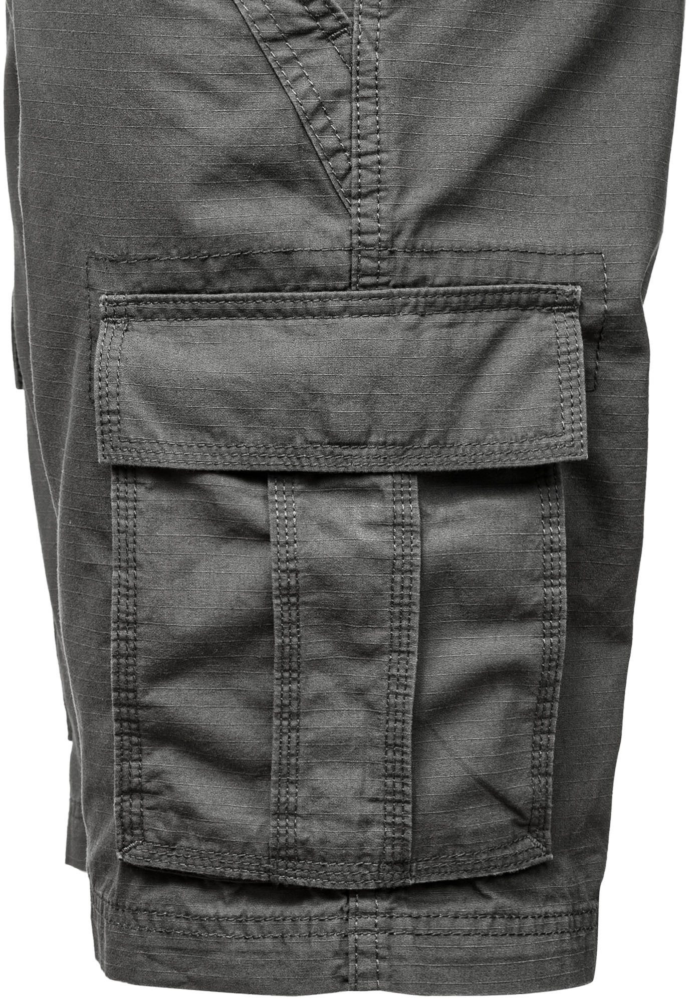 Amaci&Sons Cargoshorts MIDFIELD Chinoshort inkl. Gürtel Herren Bermuda Short Hose Regular Fit inkl. Gürtel – Bild 3 von 3