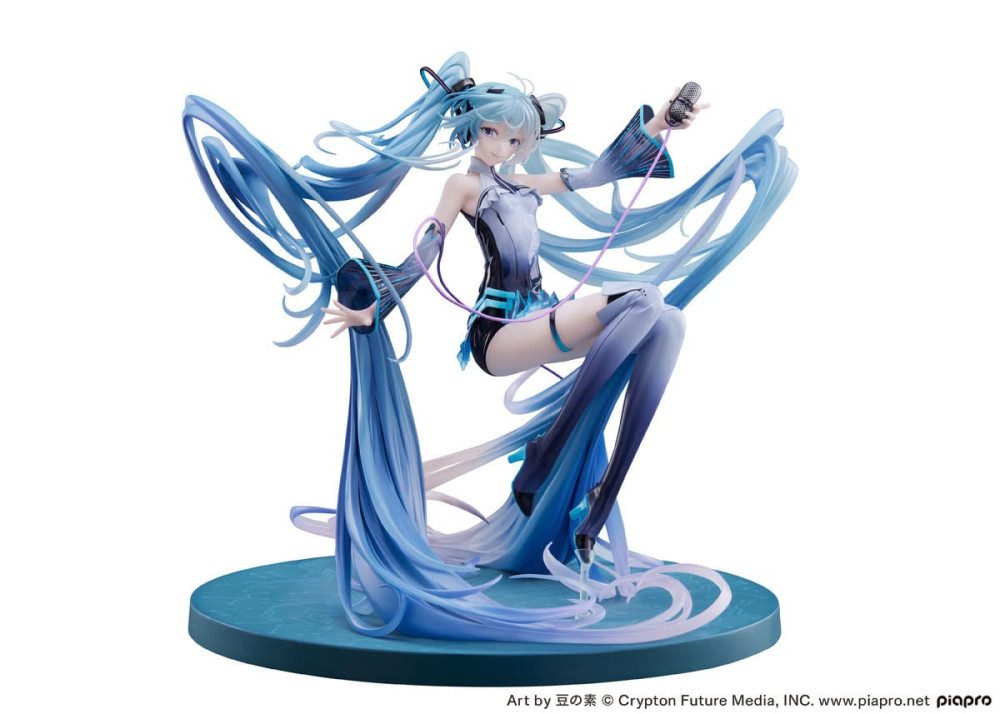 Actionfigur Hatsune Miku PVC Statue 1/7 Techno-Magic Ver. 25 cm