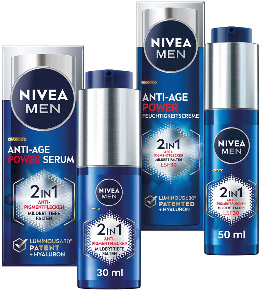 Pflege-Set ANTI-AGE 2IN1 Power Serum & Feuchtigkeitscreme LSF30