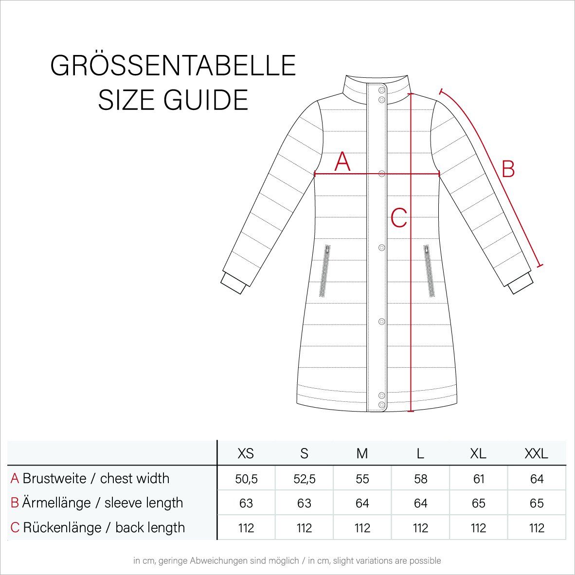 Marikoo Winterjacke Nadaree XVI Stepp Mantel mit großer Kapuze – Bild 5 von 5
