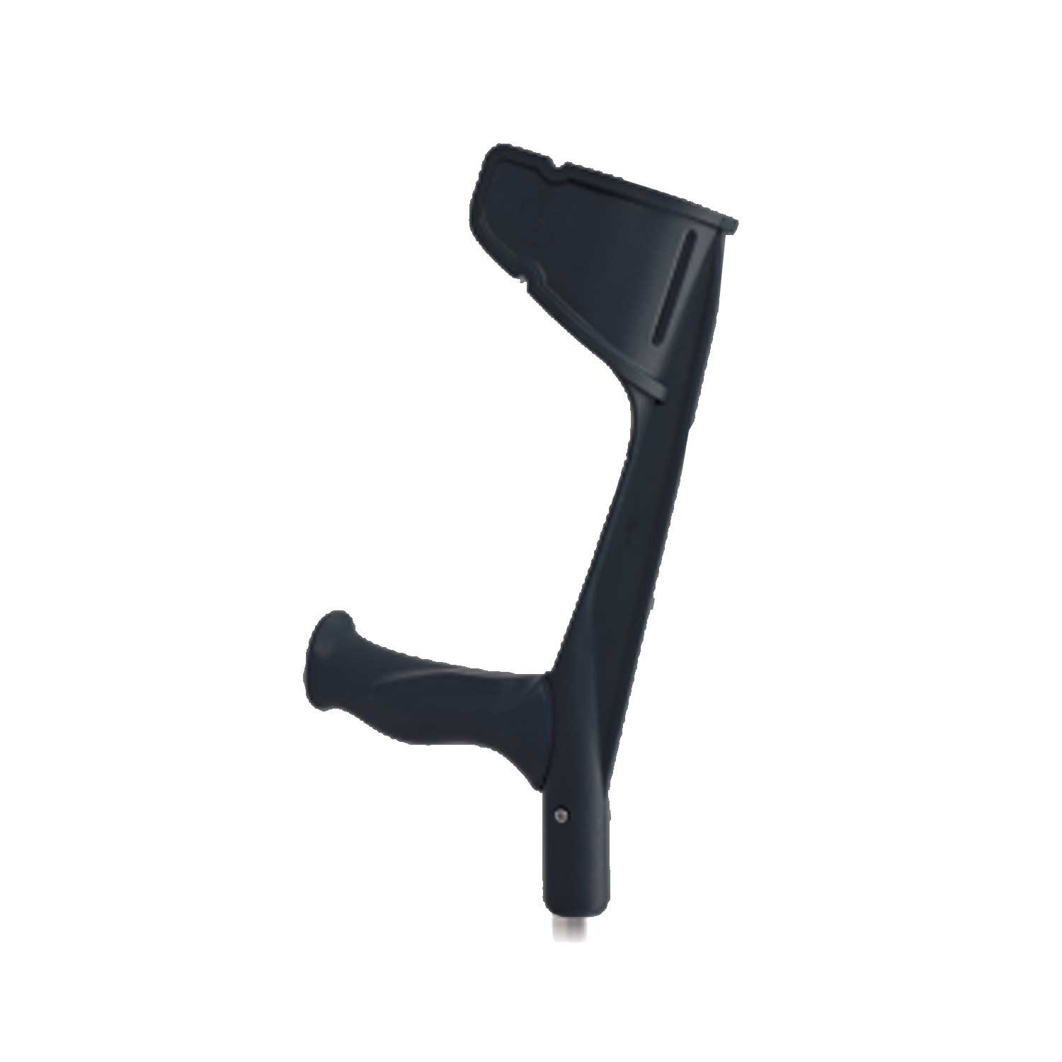 REBOTEC Gehstock Magic-Soft Unterarmgehstütze - Schwarz