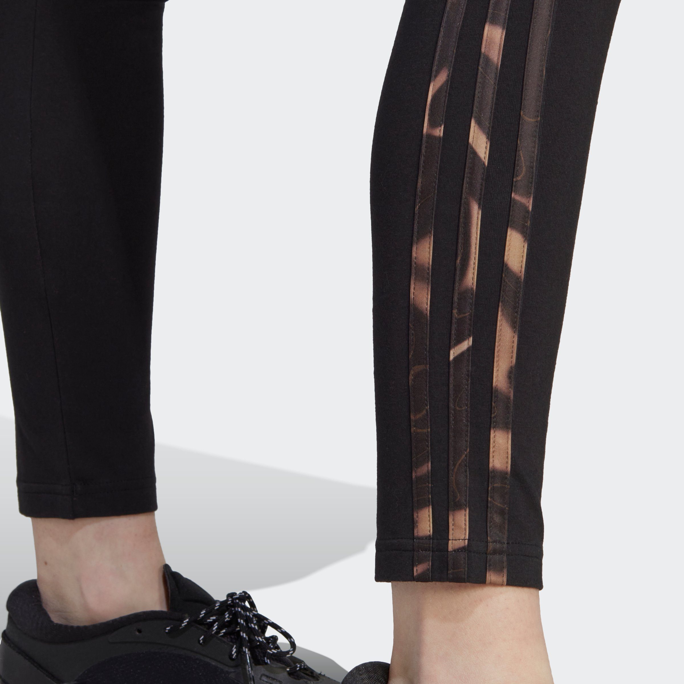 Sportswear 3-STREIFEN Leggings adidas COTTON PRINT VIBRANT (1-tlg)