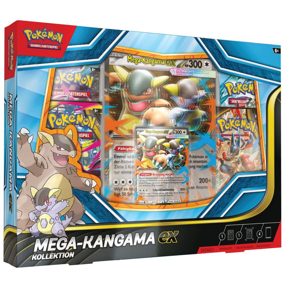 POKÉMON Sammelkarte Mega-Kangama-EX Kollektion Pokemon Sammel-Karten Edition deutsch