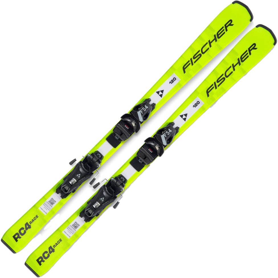 Fischer Sports Ski Fischer Kinder Ski RC4 Race Jr inkl Bindung