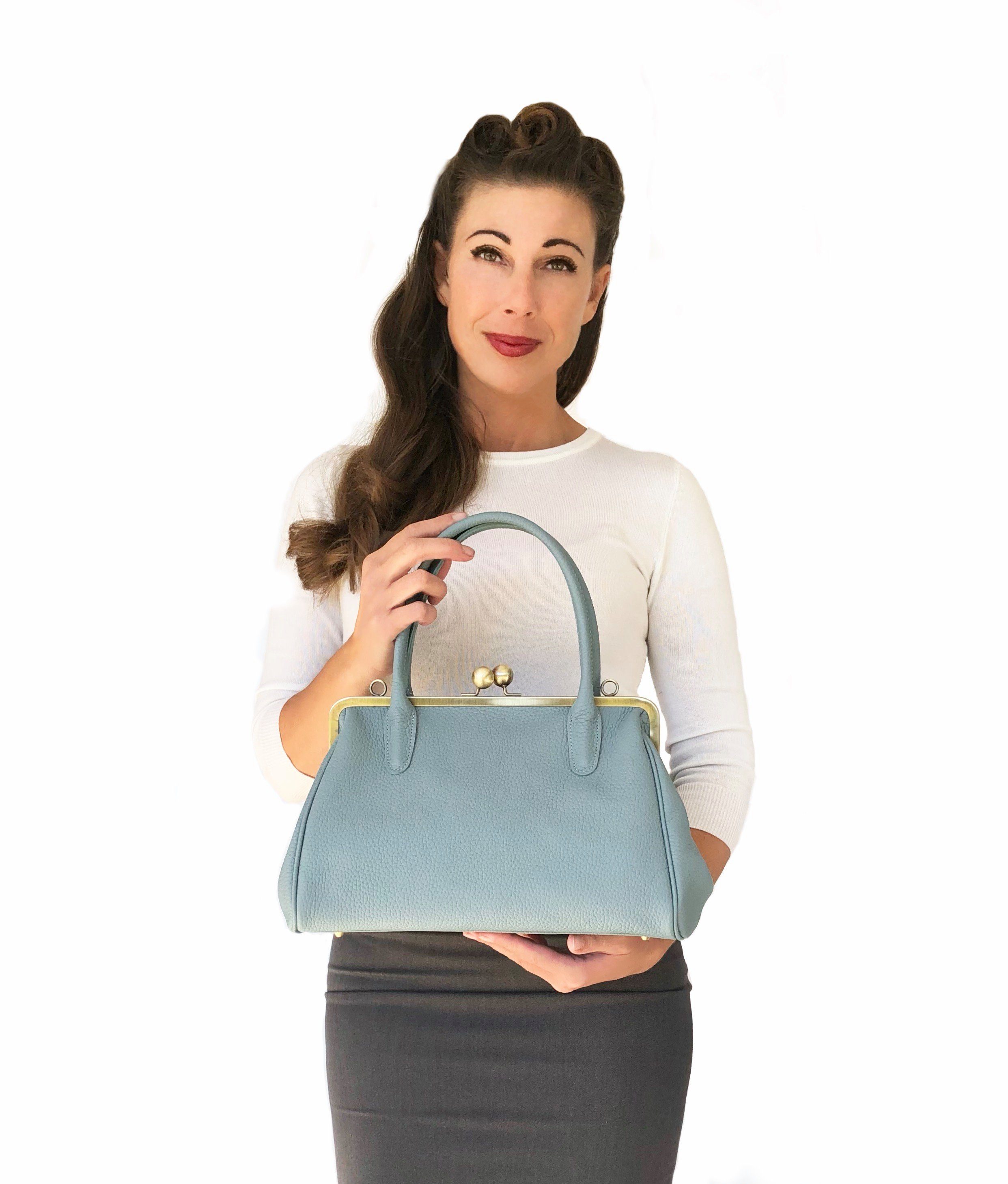 Handtasche Handtasche "Marie", Damentasche, Schultertasche, Vintage Stil, Retro