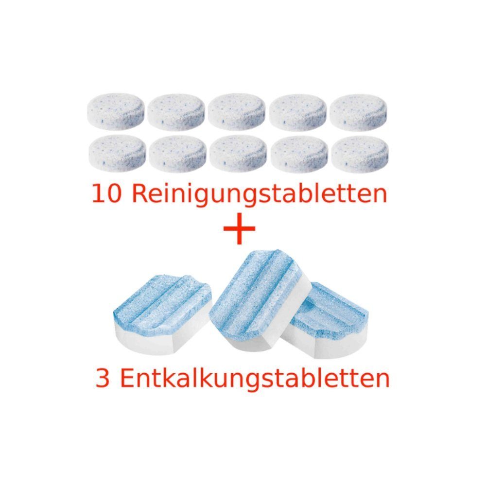 SIEMENS 1x Reinigungstabs TZ80001 + 1x Entkalkungstabs TZ80002 Pflegeset (Siemens, [- TZ80001A Reinigungstabletten + TZ80002A Entkalkungstabletten Pflege‑Set für Brühgruppenreinigung & effektive Kalkentfernung)