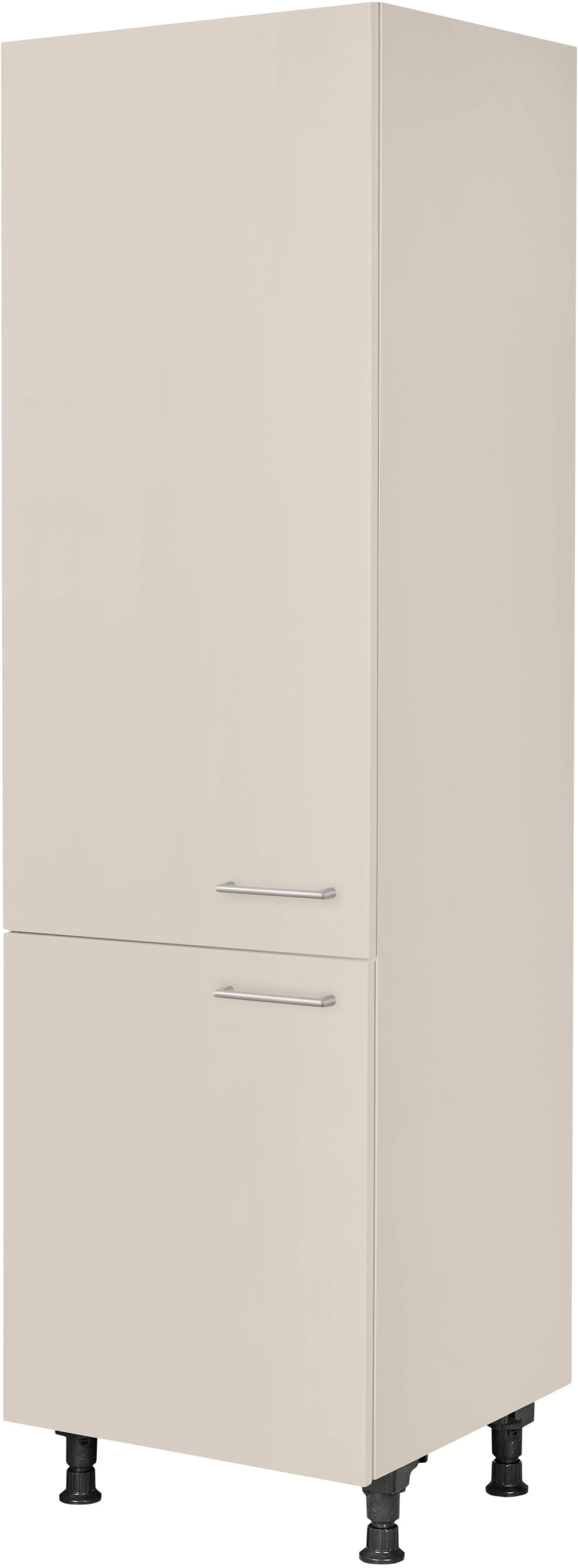 nobilia® Kühlumbauschrank "Laser", mit zwei Türen und zusätzlichem Einlegeboden, vormontiert, Ausrichtung wählbar, Breite/Höhe: 60/216,6 cm
