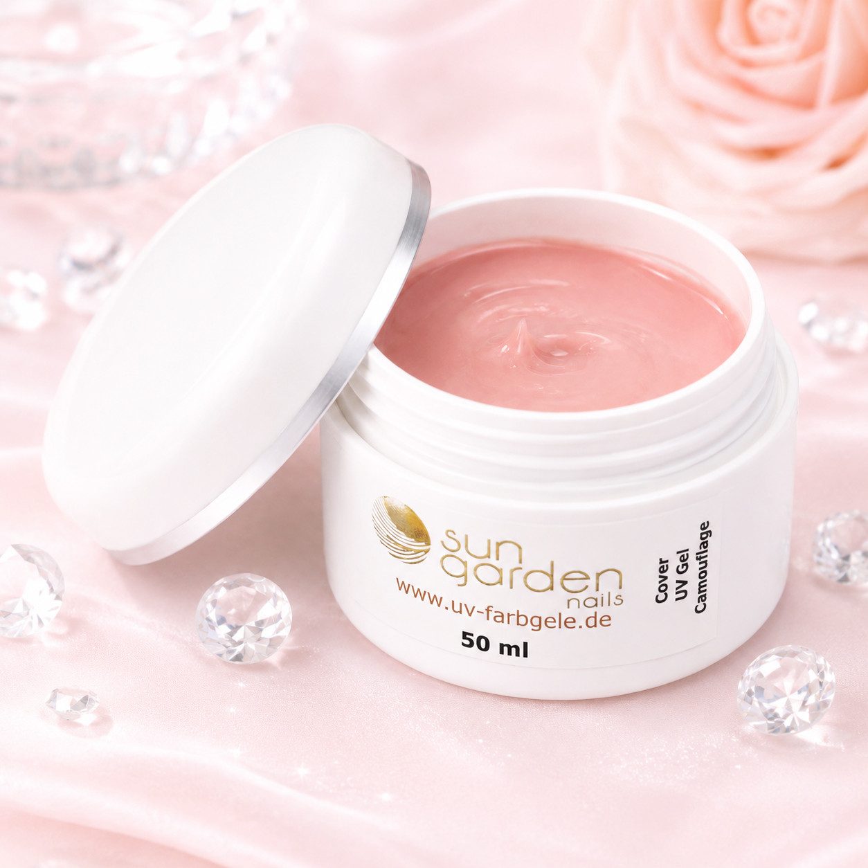 Sun Garden Nails UV-Gel 50 ml UV Aufbaugel - Cover Camouflage Make Up Gel