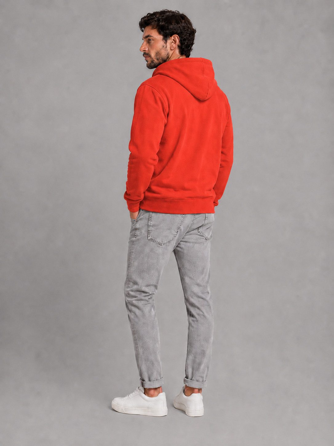 Smith & Solo Hoodie Herren - Sweatshirt mit Reißverschluss Zipper Sweatjacke Baumwollmix – Bild 5 von 5