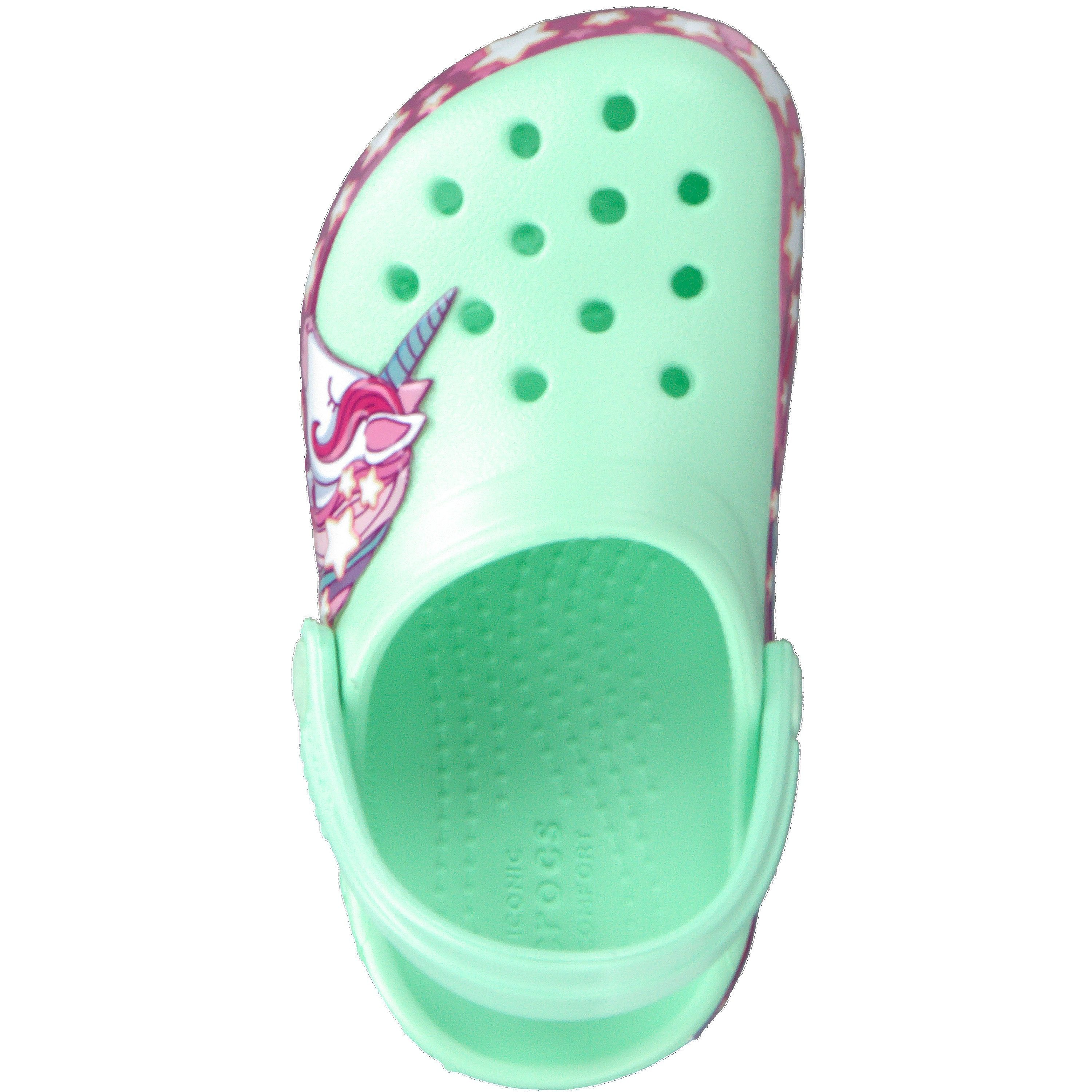 Crocs Crocs Mädchen Schuhe Fun Lab Unicorn Band Clog 206270 Sandale
