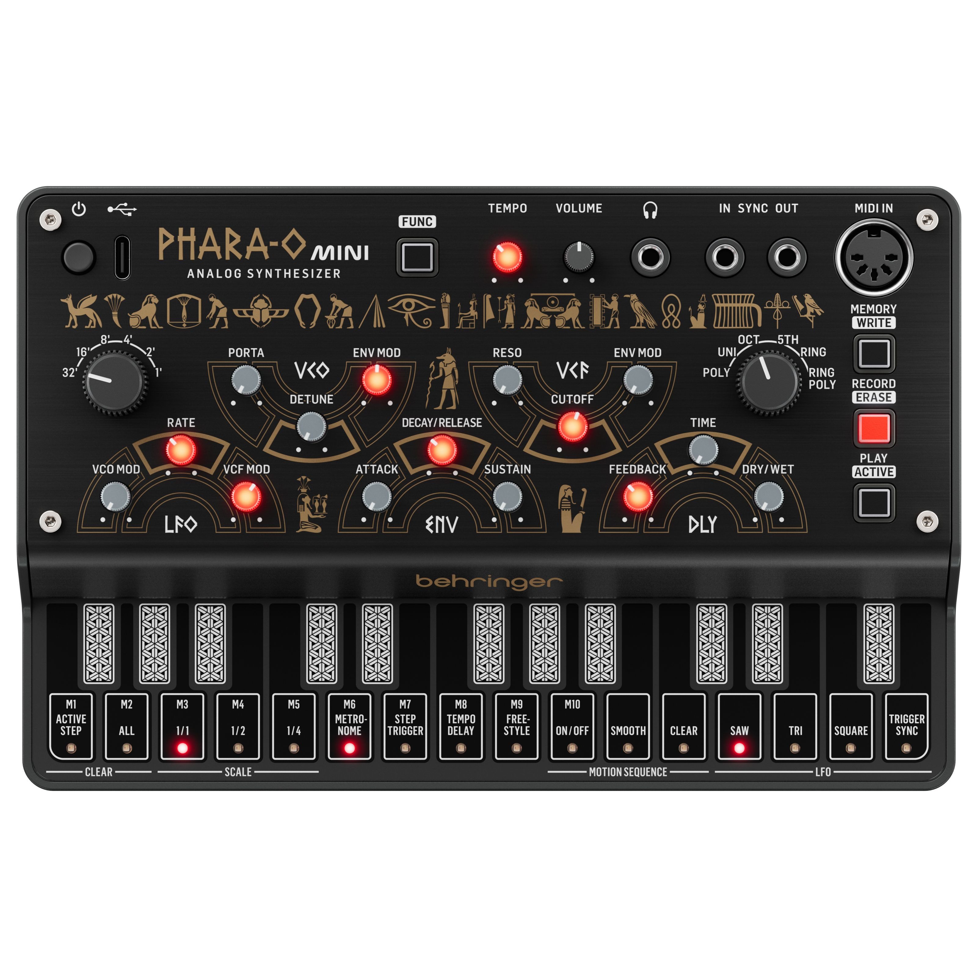 Behringer Synthesizer (Synthesizer, Analog Synthesizer), Phara-O Mini - Synthesizer