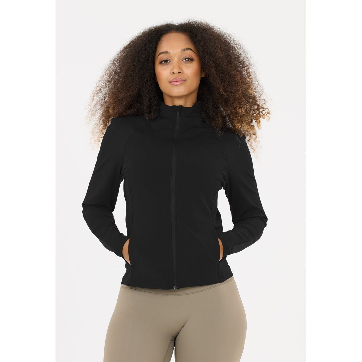 ATHLECIA Trainingsjacke Emarri W Full Zip Black