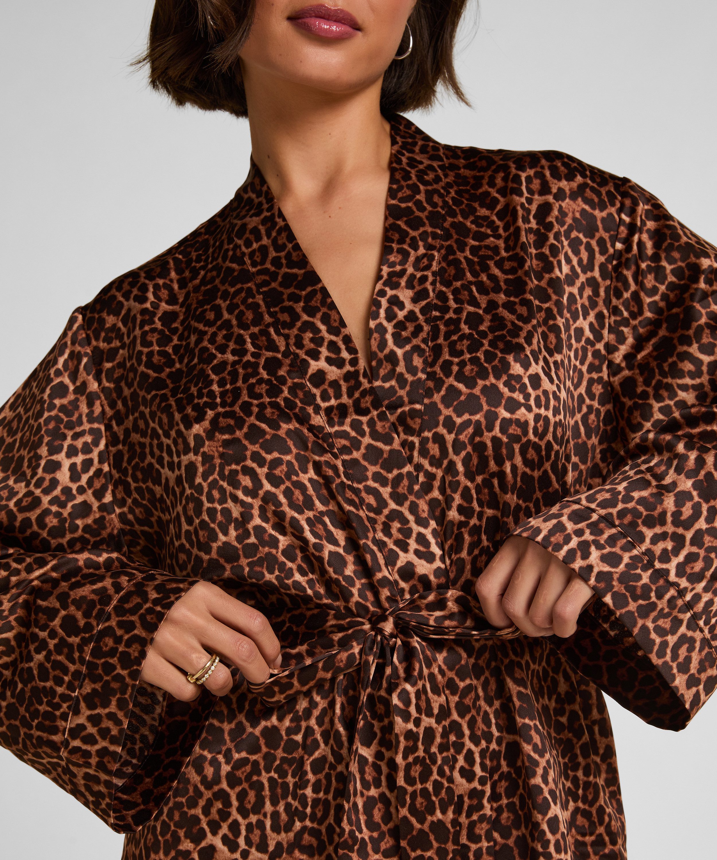 Hunkemöller Bademantel Satin kimono