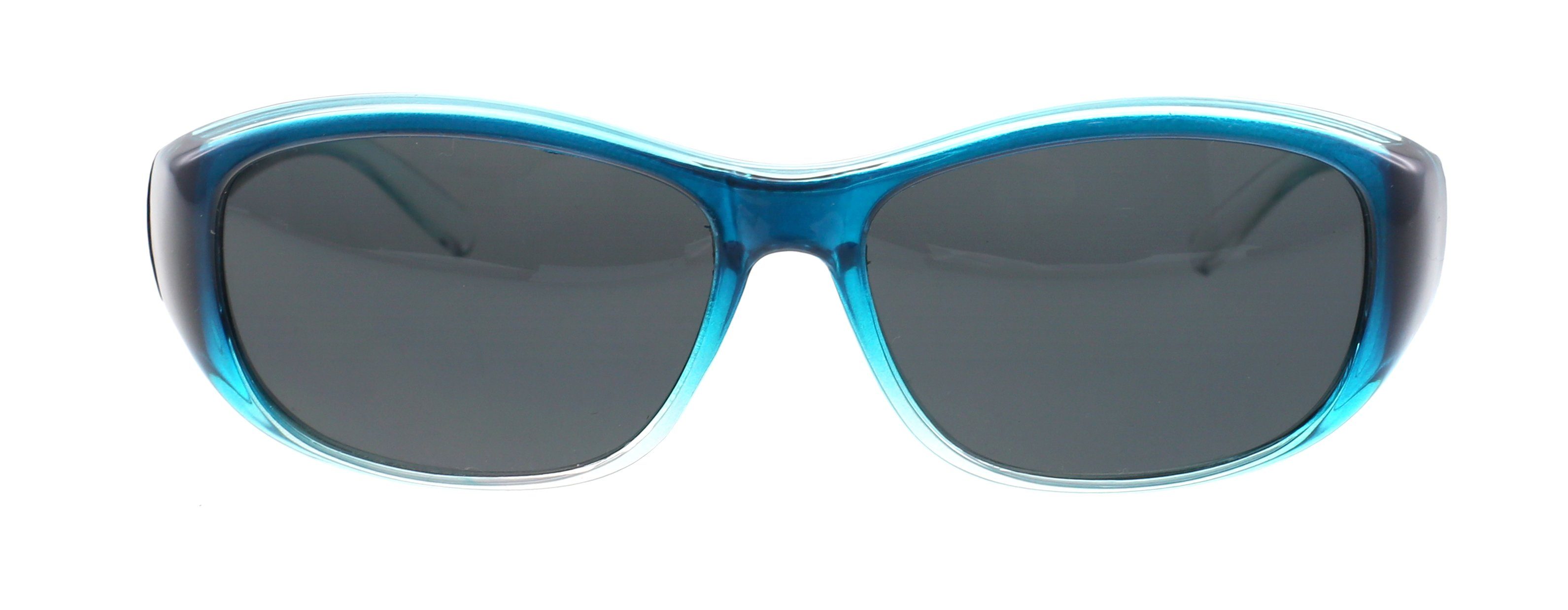 DanCarol Sonnenbrille DC-POL-2106- Überbrillen -Mit Polarisierten Gläser Polarisierte