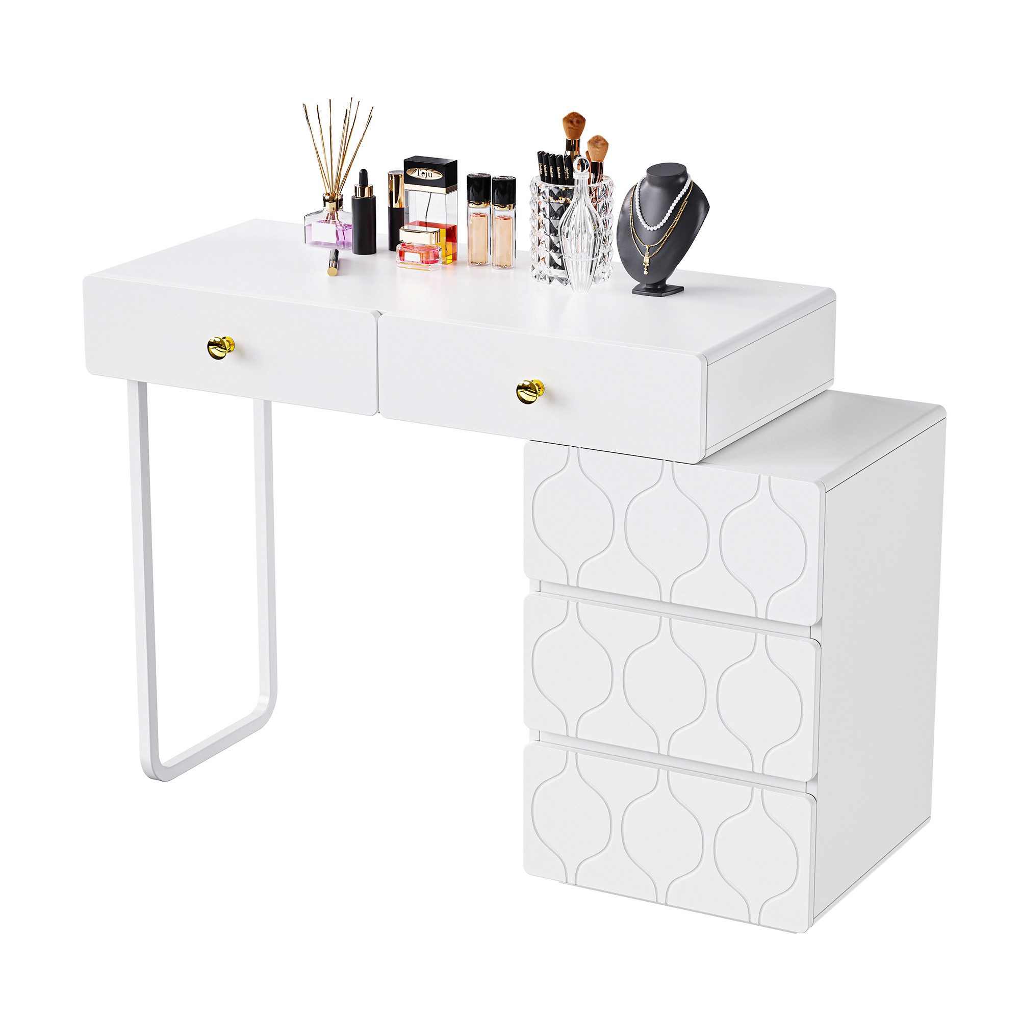 HAUSS SPOLE Schminktisch 90x40x73.5 cm 5 günstig online kaufen
