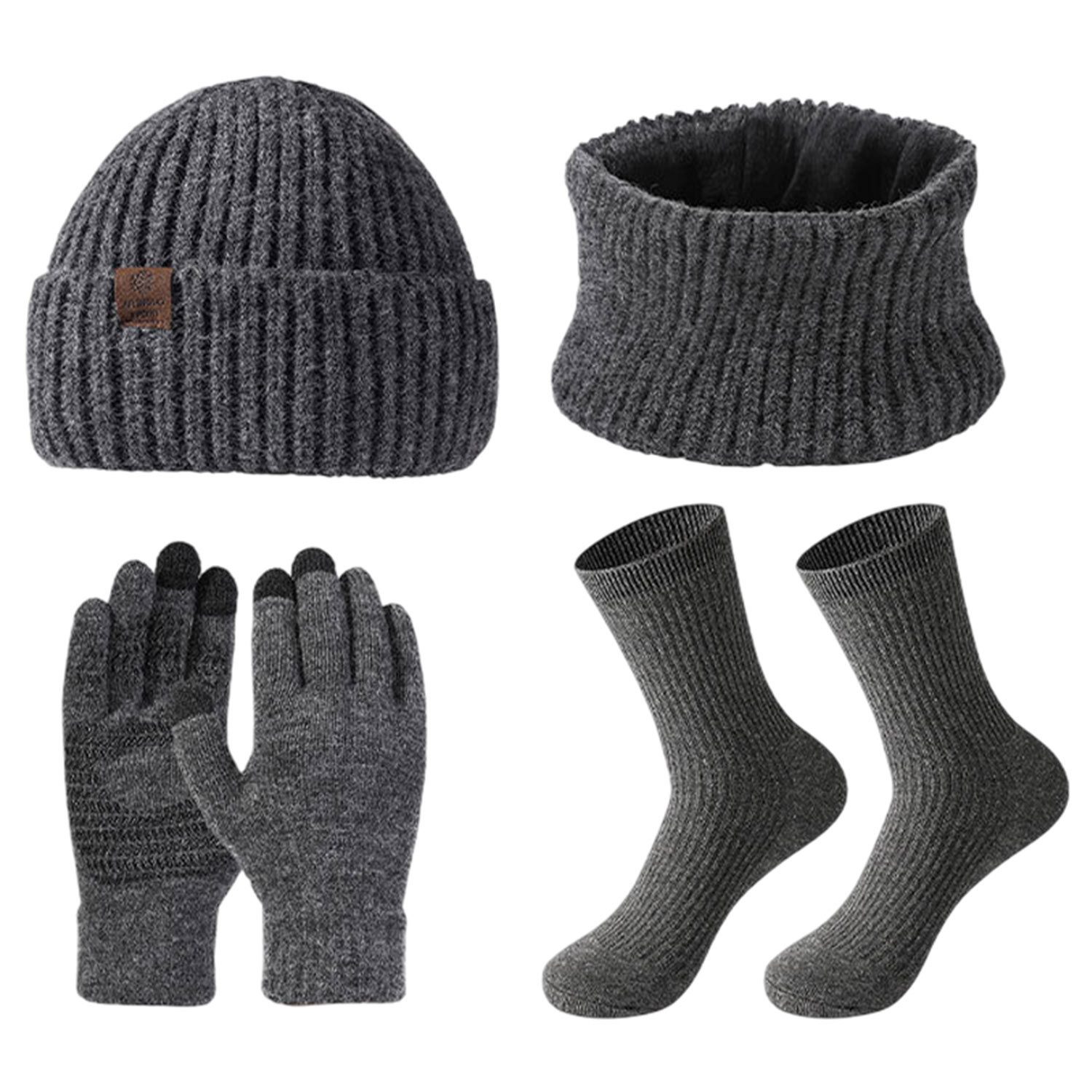 Refttenw Mütze & Schal Damen Mütze,Plüsch günstig online kaufen