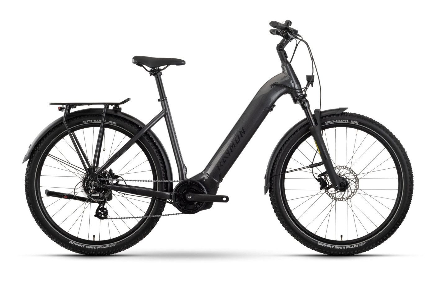 R Raymon E-Bike R Raymon Tourray Select Wave 27.5" x L 50 cm, 75 Nm, 630 Wh, Mittelmotor, 630 Wh